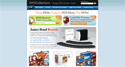 Desktop Screenshot of dvdcollections.co.uk